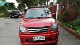 Selling Red Mitsubishi Adventure 2014 Manual Diesel at 32000 km 