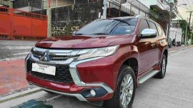Selling Red Mitsubishi Montero Sport 2016 Manual Diesel at 33000 km 