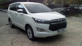 Sell White 2017 Toyota Innova Automatic Diesel at 24000 km 