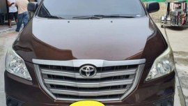 Brown Toyota Innova 2015 Manual Diesel for sale