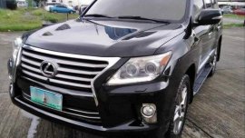 Sell Black 2012 Lexus Lx 570 Automatic Gasoline at 30000 km 