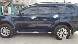 Blue Mitsubishi Montero Sport 2014 at 40000 km for sale 