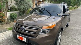 Brown Ford Explorer 2015 Automatic Gasoline for sale  