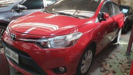 Red Toyota Vios 2016 Automatic Gasoline for sale 