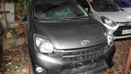 Selling Grey Toyota Wigo 2016 in Quezon City 