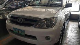 White Toyota Fortuner 2007 for sale in Marikina