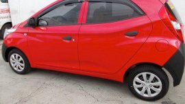 Red Hyundai Eon 2013 Manual Gasoline for sale 