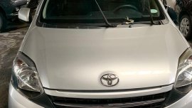 Silver Toyota Wigo 2016 for sale in Quezon City