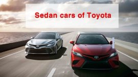 All sedan cars of Toyota Philippines with price list & brief review