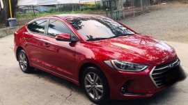 Red Hyundai Elantra 2018 for sale in Muntinlupa