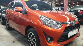 Sell Orange 2019 Toyota Wigo in Quezon City 