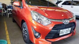 Selling Orange Toyota Wigo 2019 Automatic Gasoline 