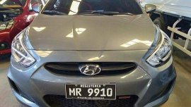 Selling Grey Hyundai Accent 2017 in Quezon City