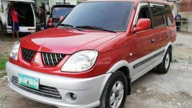 Selling Red Mitsubishi Adventure 2004 in Cebu 