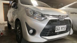 Silver Toyota Wigo 2018 for sale in Quezon City 
