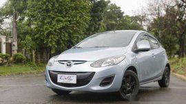 Blue Mazda 2 2014 for sale in Quezon City