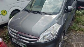 Grey Suzuki Ertiga 2018 for sale in Quezon City