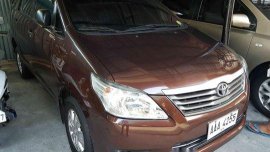Brown Toyota Innova 2014 for sale in Marikina