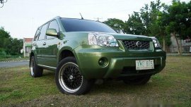 Green Nissan X-Trail 2005 for sale in Pasig 