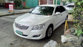 Selling Pearl White Toyota Camry 2008 in Quezon City