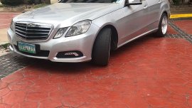 Silver Mercedes-Benz E-Class 2009 for sale in Mandaluyong 