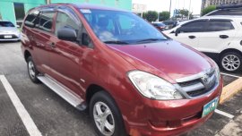 Toyota Innova 2008 J Gas Manual Red in Metro Manila