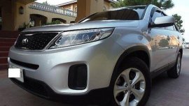 Silver Kia Sorento 2014 for sale in Quezon City
