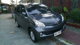 Grey Toyota Avanza 2014 for sale in Quezon City