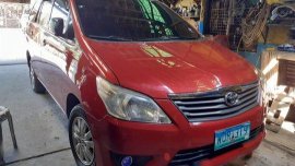 Red Toyota Innova 2014 for sale in Parañaque