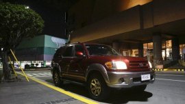 Sell Red 2003 Toyota Sequoia in Quezon City