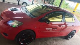 Red 2008 Toyota Vios for sale in Leyte