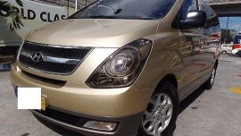 Gold Hyundai Grand starex 2010 for sale in Quezon City