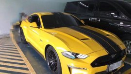 Yellow Ford Mustang 2018 for sale in Pasig