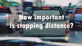 Safe driving tips: How important is stopping distance?