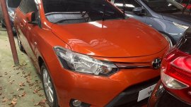 Sell Orange 2017 Toyota Vios in Quezon City