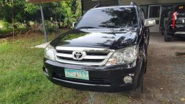 Black Toyota Fortuner 2008 for sale in Cavite