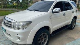White Toyota Fortuner 2007 for sale in Talisay