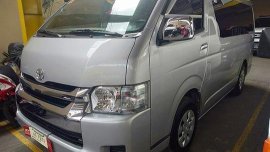 Silver Toyota Hiace 2018 for sale in Quezon City