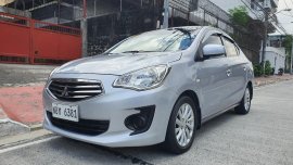 Silver Mitsubishi Mirage G4 2017 for sale in Quezon City