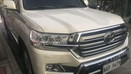 Pearl White Toyota Land Cruiser 2018 for sale in Pasig