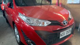 Red Toyota Yaris 2018 for sale in Quezon City