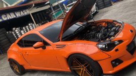 Selling Orange Subaru Brz 2014 in Quezon City