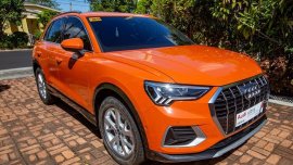Orange Audi Q3 2020 for sale in Subic 
