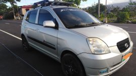 Silver Kia Picanto 2010 for sale in Manual