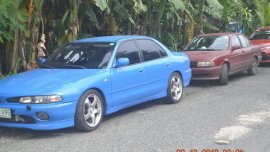 Blue Mitsubishi Galant 1995 for sale in Muntinlupa