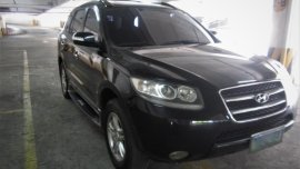 Selling Black Hyundai Santa Fe 2008 in Quezon City