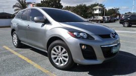 Silver Mazda Cx-7 2011 for sale in Quezon
