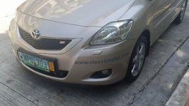 Beige Toyota Vios 2009 for sale in Automatic