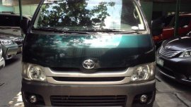 Green Toyota Hiace 2009 for sale in Quezon City
