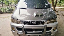 Sell Grey 2001 Hyundai Starex in Lubao